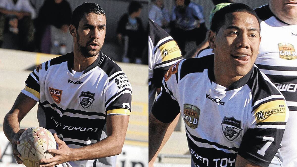 KEY SIGNINGS: The Black and Whites have held onto promising pair Stephen Broome (left) and Gospel Toru (right), while also picking up three Kiwi recruits.