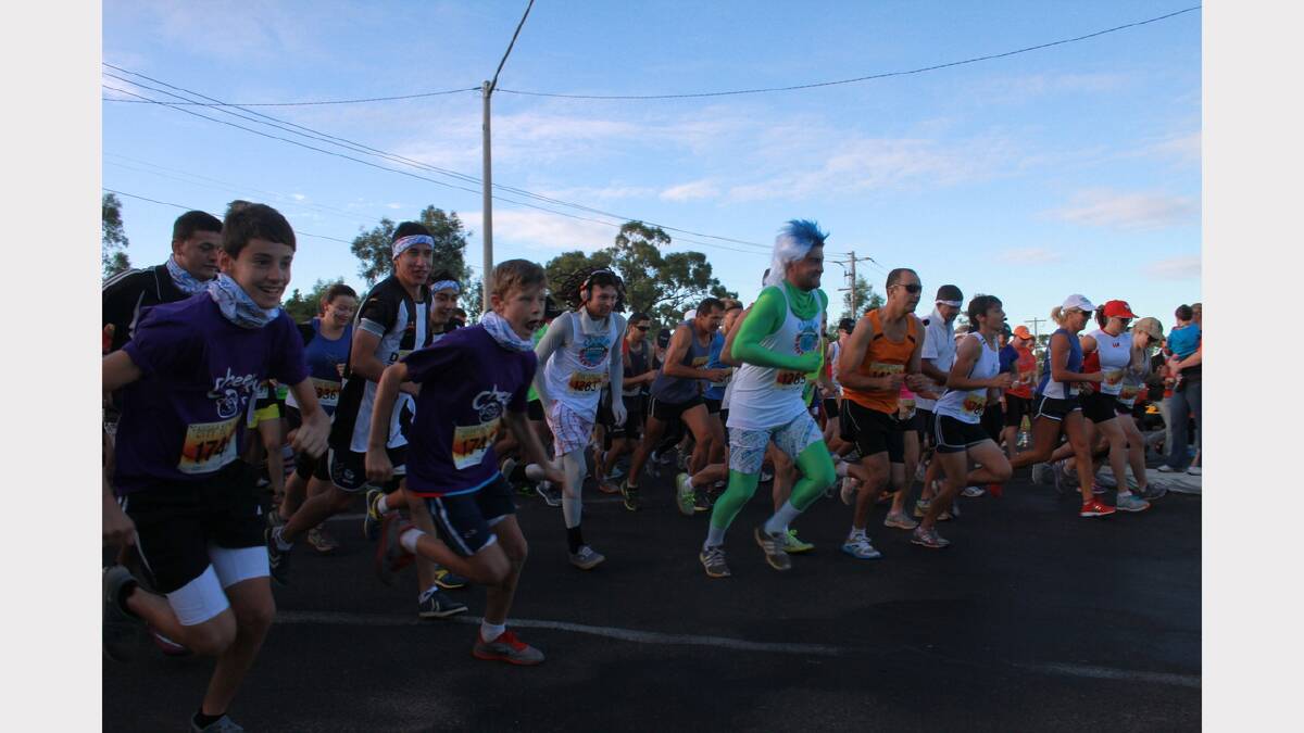City to Lake fun run. Picture: Anthony Stipo