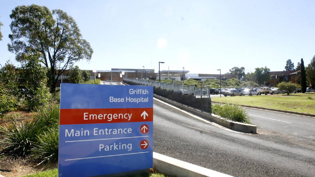 The Griffith Base Hospital has seen an increase of people presenting with gastroenteritis. 