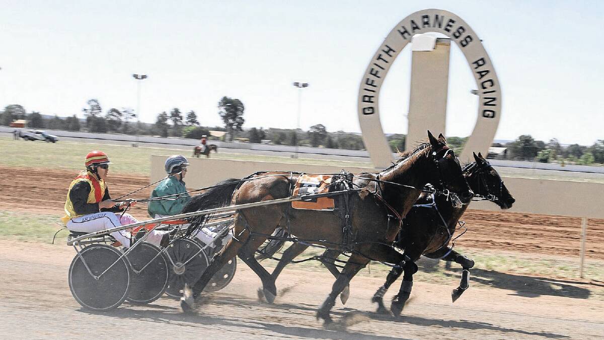 ON TRACK: Griffith will become the only city in Australia with a grass track for harness racing, if the GHRC has its way.