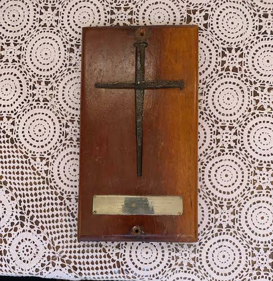 A RARE PIECE: A Coventry Cross of Nails, being donated to the Australian War Memorial on Tuesday