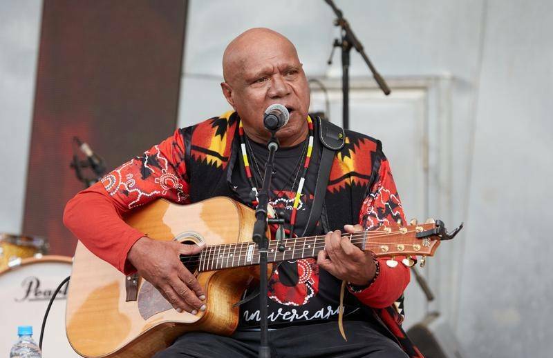 SONGS AND STORIES: Archie Roach will be sharing his thirty-year anthology of works at Griffith Regional Theatre on April 9. PHOTO: Contributed