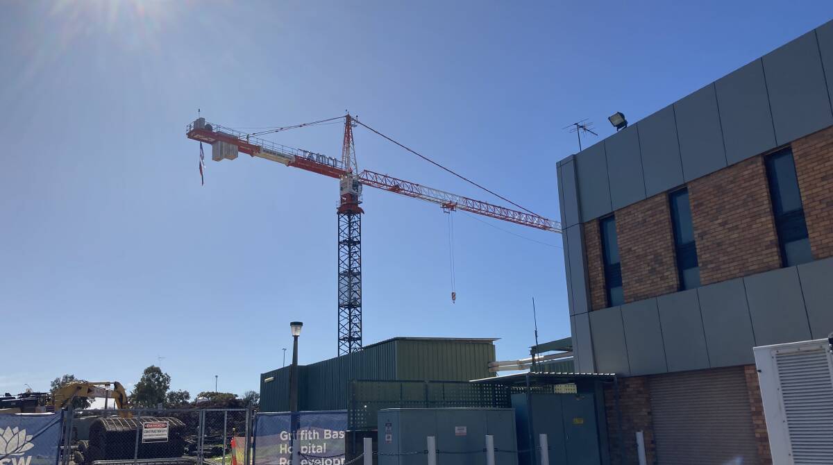 CRANE-ONYMOUS: MLHD has launched a 'Name that Crane' competition for the region's primary aged students. PHOTO: Cai Holroyd