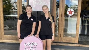 Molly Jackson and Grace Wallace are servers at Cocoa and Bean, and said they were doing frequent overtime to make up the staffing deficit. Picture by Cai Holroyd