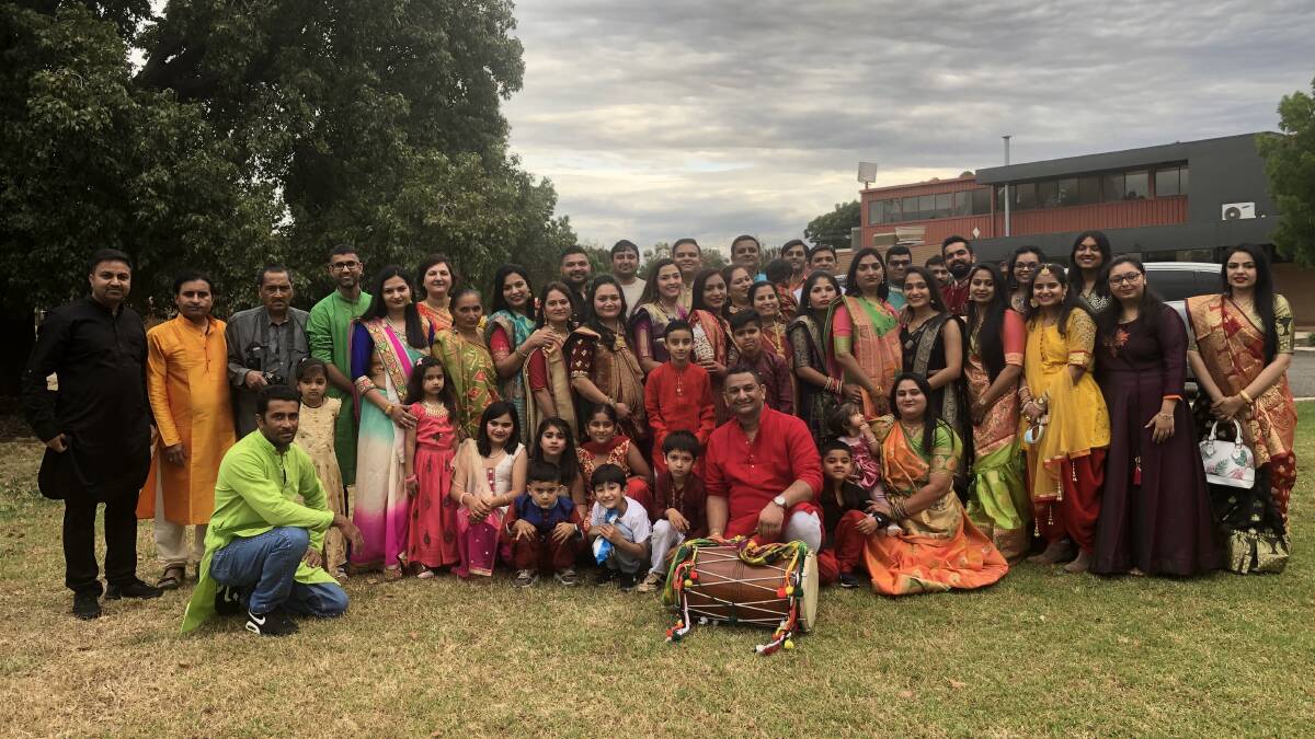 SMILE: The Gujarati community came together to celebrate the victory of light over darkness. PHOTO: Cai Holroyd