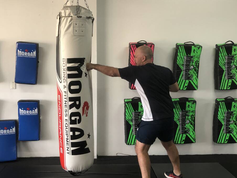 LEFT JAB: Sensei Frank Cirillo has moved his martial arts classes online, and is offering a session to anyone in Griffith who might be keen. PHOTO: Cai Holroyd