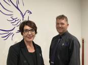 Griffith Regional Funeral Directors Jennifer Overs and Peter Woodward. Picture by Cai Holroyd