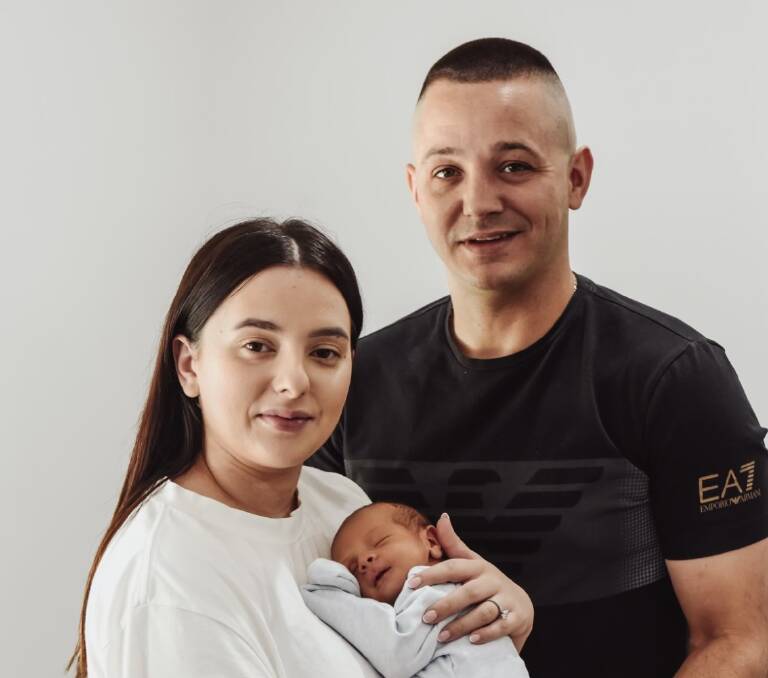 Joe and Caterina Romeo welcomed baby Francesco on a very memorable February 29. Picture supplied