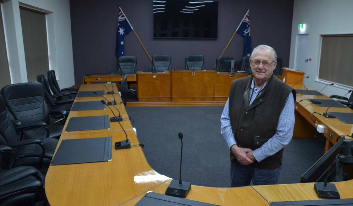CONSCIOUS OF BEING VULNERABLE: Mayor John Dal Broi has emphasised the fine line of opening up too soon and the risk of introducing COVID to Griffith. PHOTO: Declan Rurenga
