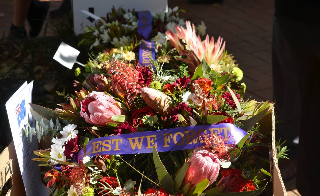 Photos from Sunday's ANZAC Day commemorative service at Memorial Park.