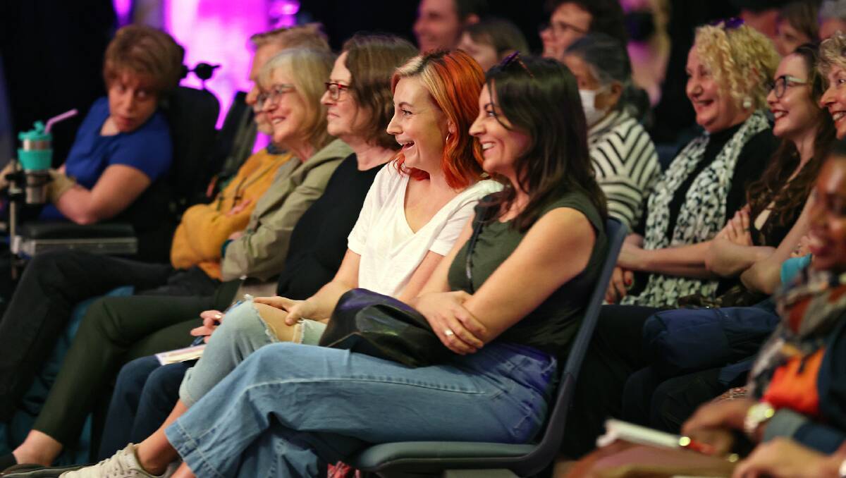 SYDNEY FEST: Attendees at last year's festival enjoying talks from Australia and the world's best writers. PHOTO: Contributed