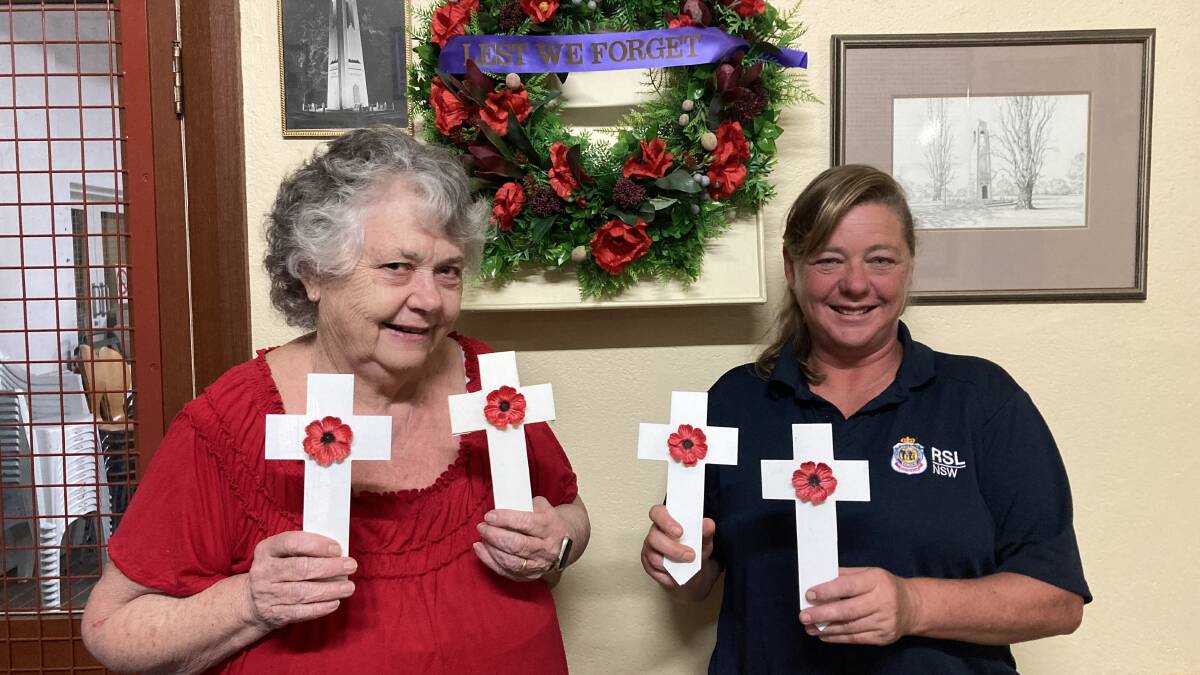 Margaret Tucker and RSL sub-branch secretary Berdene Oxley-Boyd have put the call out for volunteers. Photo by Cai Holroyd