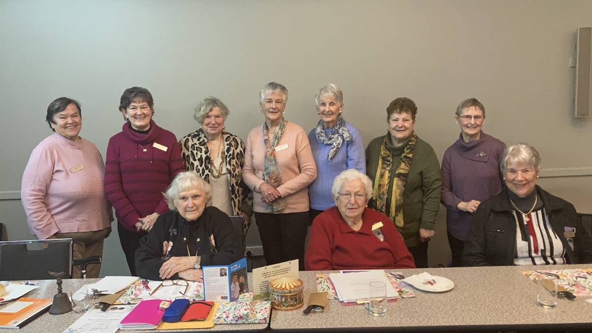 MEMBERS: The Griffith VIEW club met to chat, trade with each other and look ahead to their upcoming fiftieth anniversary celebration. PHOTO: Cai Holroyd