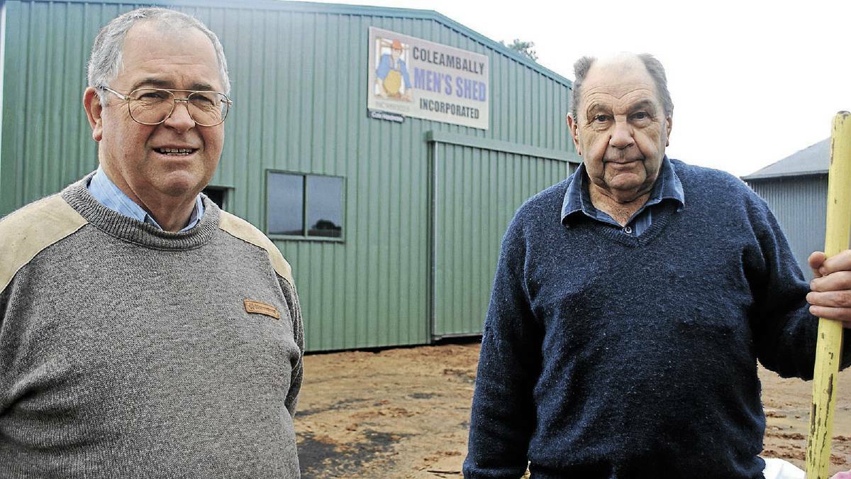 SOLAR ENERGY: The Coleambally Men's Shed is receiving a $7000 grant for solar energy. PHOTO: Colypoint Observer