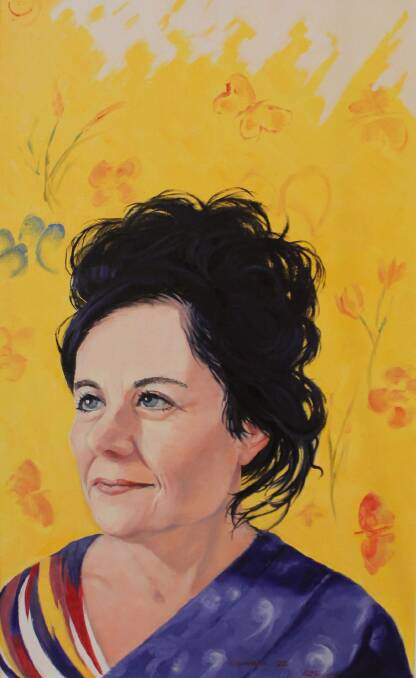 Rhonda Miranda, who painted Carmela 2022, will be teaching a four-week class on portraiture and oil painting. IMAGE: Contributed