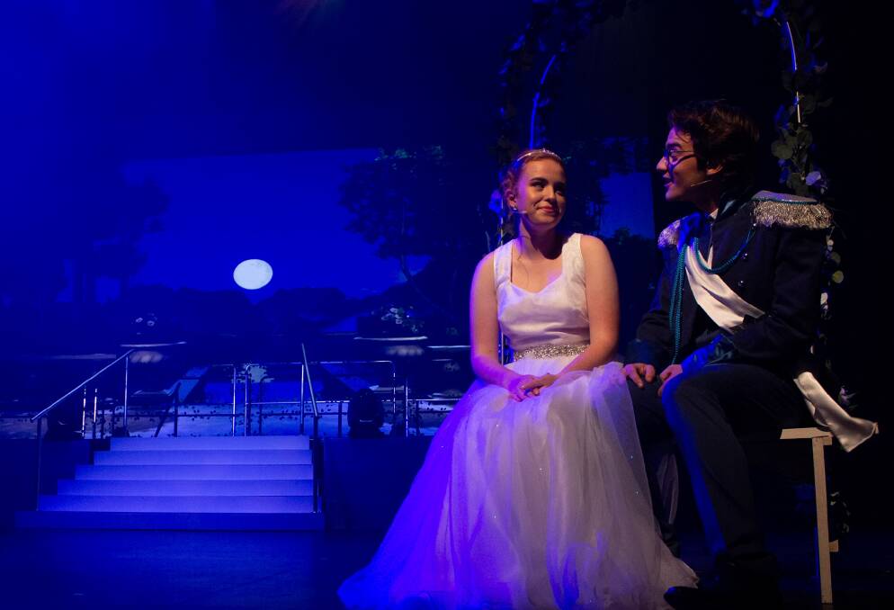 WONDERFUL: Sasha Halliburton and Brendan Codemo as Cinderella and Prince Christopher. PHOTO: Contributed