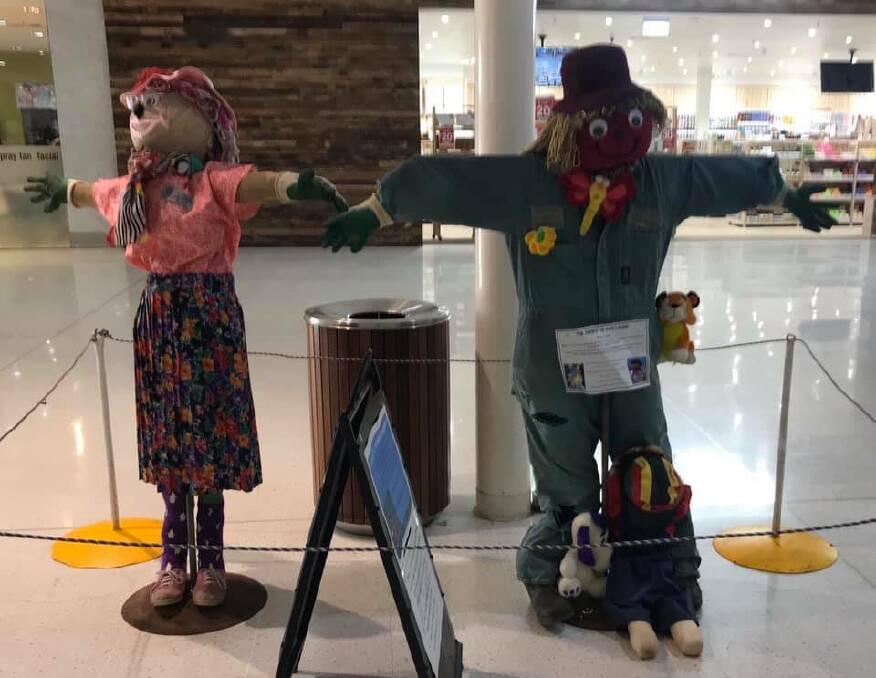 OUTSTANDING IN THEIR FIELD: While the show might not go ahead, the committee will still be organising the "No-Show Scarecrow" competition for the community. PHOTO: Contributed
