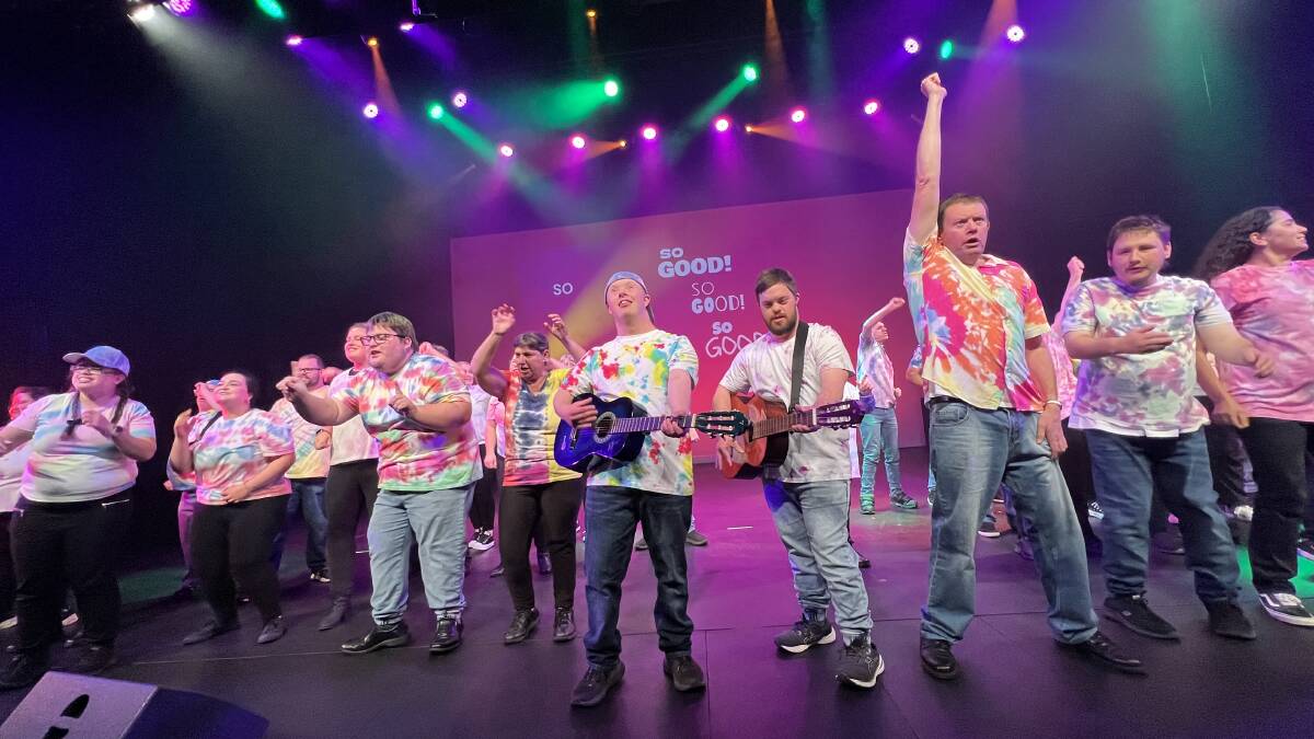43 people were involved in producing Kurrajong's Got Talent, from performers to backstage crew. Photo contributed.