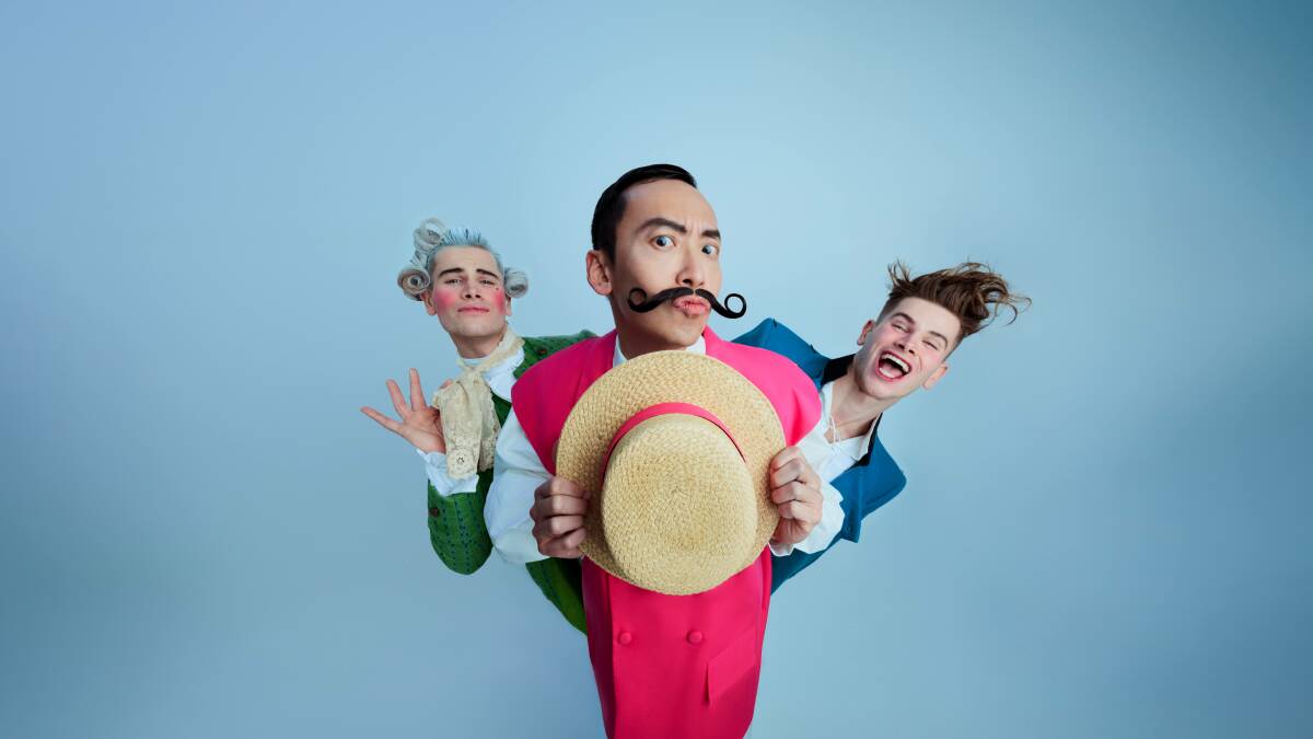 MOUSTACHE TRIM: A contemporary and uniquely Australian reimagining of 'The Barber of Seville' will be on stage at the Griffith Regional Theatre on July 30. PHOTO: Contributed