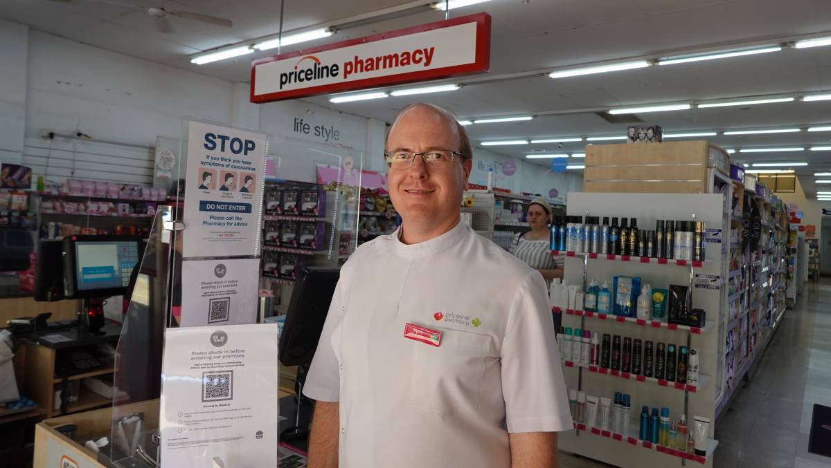  NOT AVAILABLE: Priceline Pharmacy's Kym Ramsey says they're just as keen to get RAT tests distributed as customers are to find some. PHOTO: Monty Jacka