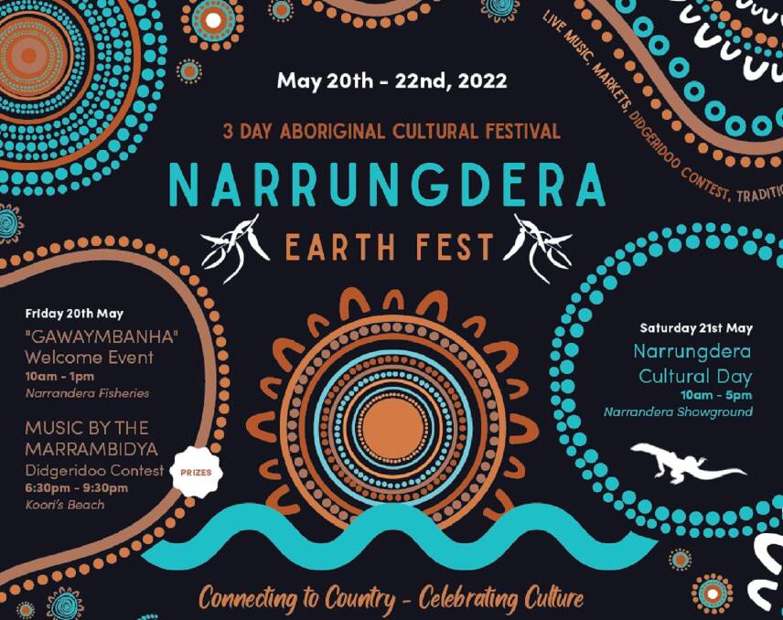 A flyer for Narrungdera Earth Fest. IMAGE: Contributed