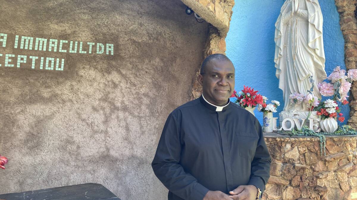 Father Henry Ibe is the eighth priest of Sacred Heart Parish. Picture by Cai Holroyd