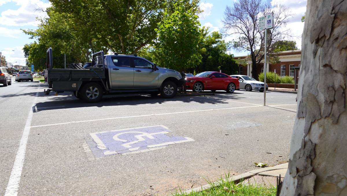 PARKING SPACE: A lack of disabled parking was brought up repeatedly as council sought feedback on the Disability Inclusion Action Plan. PHOTO: Monty Jacka