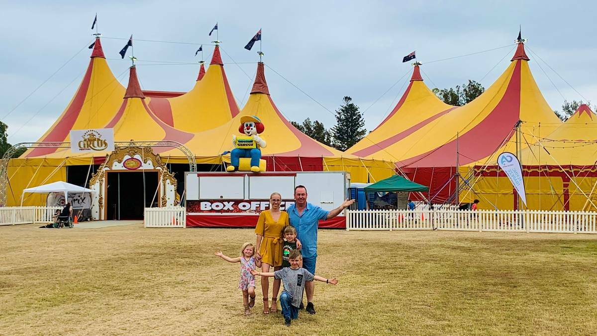 BIG TOP: Hudson's Circus will be setting up the tents at Griffith showground from June 16. PHOTO: Contributed