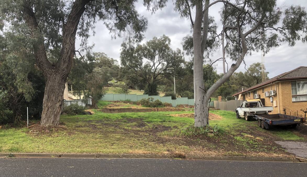 EMPTY LOT: 46 Lawford Crescent is the proposed site for 2 demountable houses, but is facing opposition from nearby residents. PHOTO: Cai Holroyd