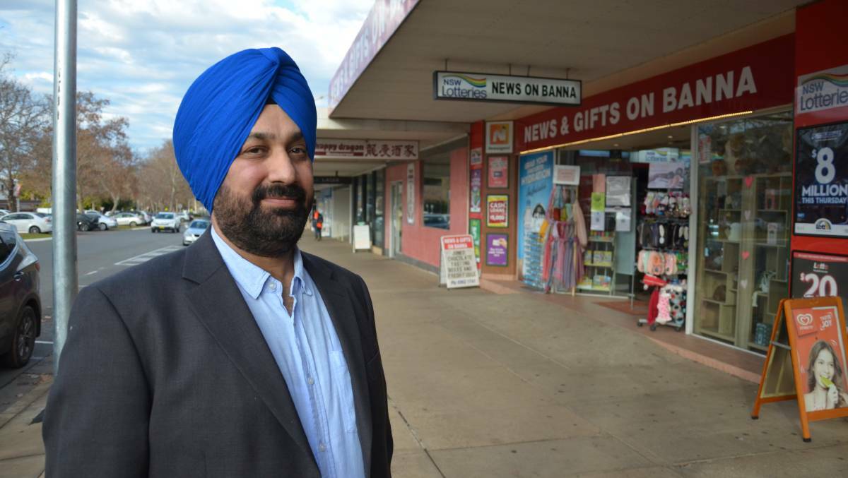 LALLY: Manjit Lally is in a good position at the current count, with the fifth highest number of first preference votes. PHOTO: Declan Rurenga