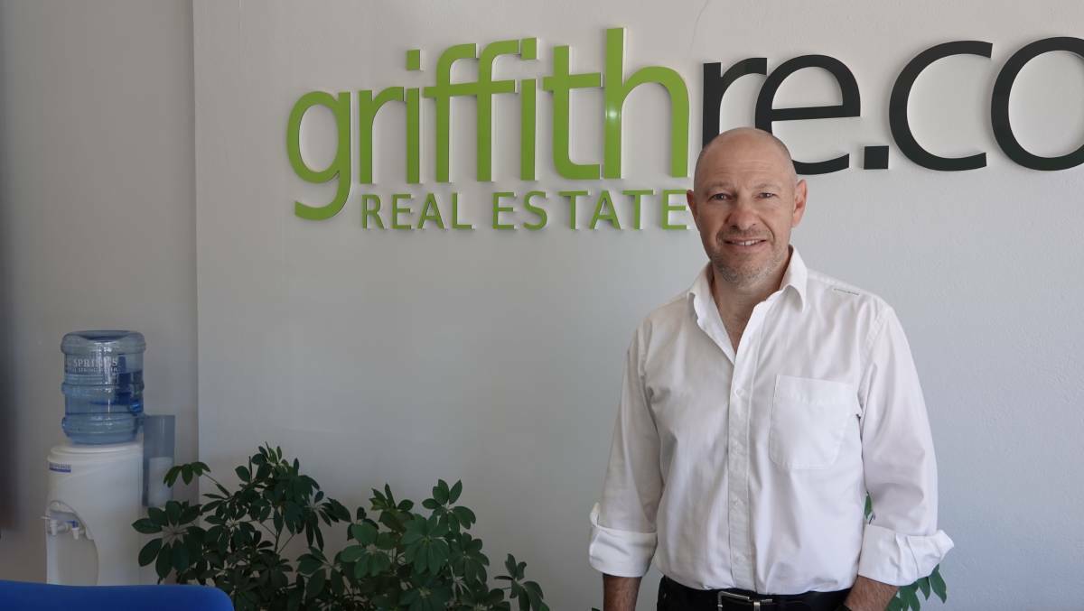 NOT A SHOCK: Griffith Real Estate's Brian Bertolin said the taskforce findings were not surprising PHOTO: Monty Jacka