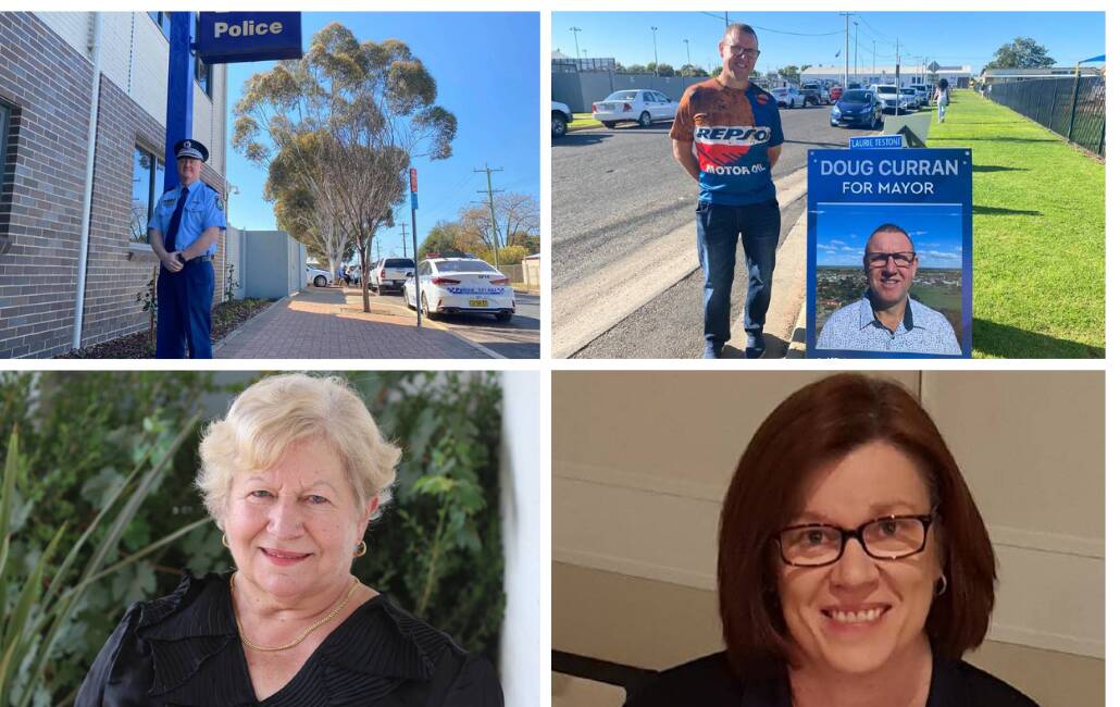 NEW YEARS RESOLUTIONS: Griffith community leaders reflect on the year that was and the year to come. PHOTOS: Supplied INSET: Canva