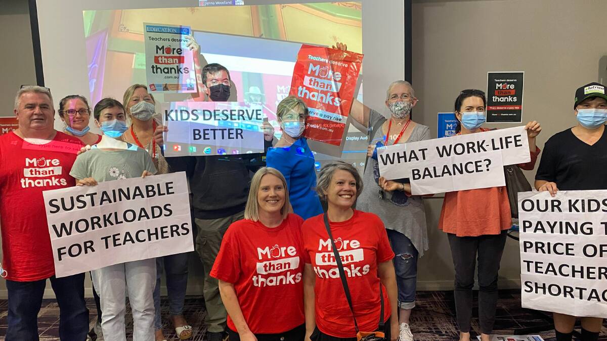 TAKING ACTION: Griffith teachers are calling on the NSW Department of Education to make some serious changes. PHOTO: Lizzie Gracie