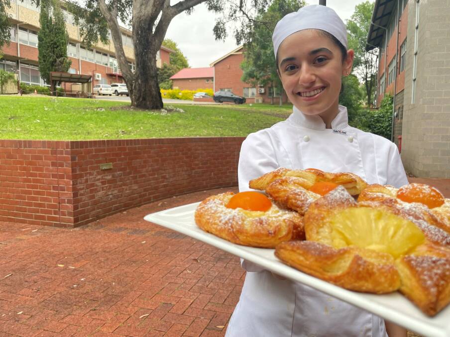 FOOD FOR THOUGHT: Griffith apprentice pastry chef and baker Bianca Piromalli says TAFE NSW gave her the skills to take her craft to a new level.