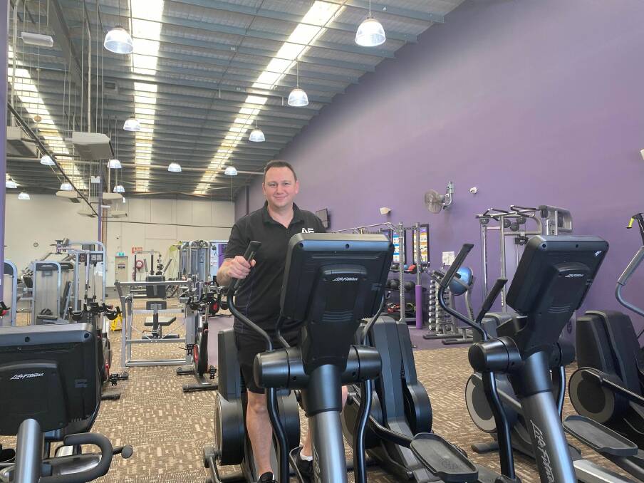 HAVE FUN WITH IT: Anytime Fitness Griffith Manager Marc Johnson says fitness resolutions don't have to be about changing your size or weight, but rather building confidence and happiness on the inside. PHOTO: Lizzie Gracie 