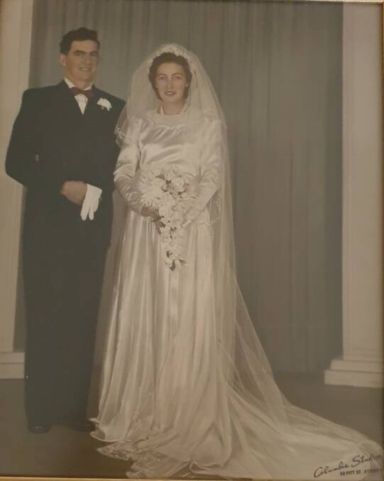 WEDDED BLISS: The 26th of May 1951 on their wedding day PHOTO: Contributed 