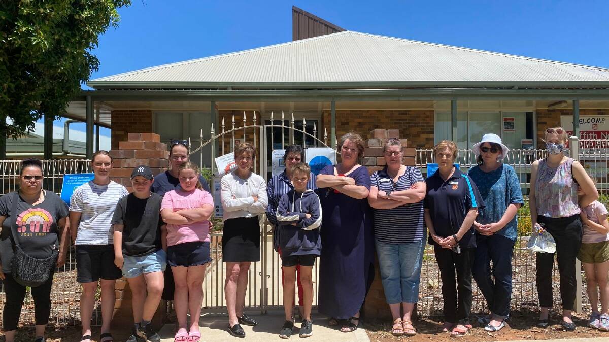 'UNNACEPTABLE': The closure of the GNOOSH service has left many parents with children enrolled in the service angry. PHOTO: Lizzie Gracie