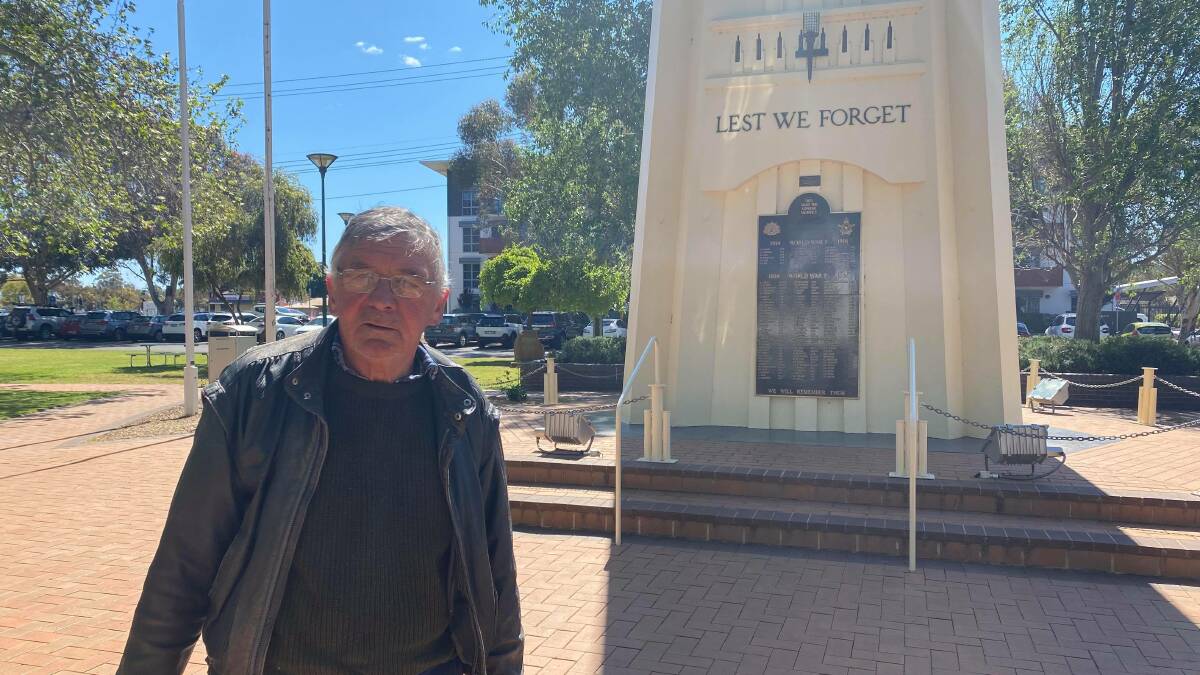 MULTIMILLION DONATION: Griffith RSL Sub-Branch President, Hendrik Veenhuizen says the funds will go to good use. PHOTO: Lizzie Gracie