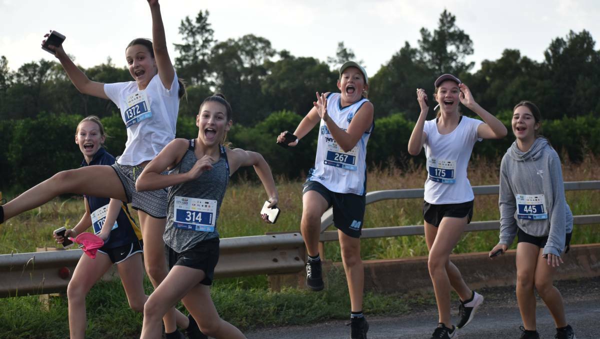 FUN RUNNING: Participants of the 2020 City2Lake were excited to take part in the much loved charity fundraiser. PHOTO: Jacinta Dickens