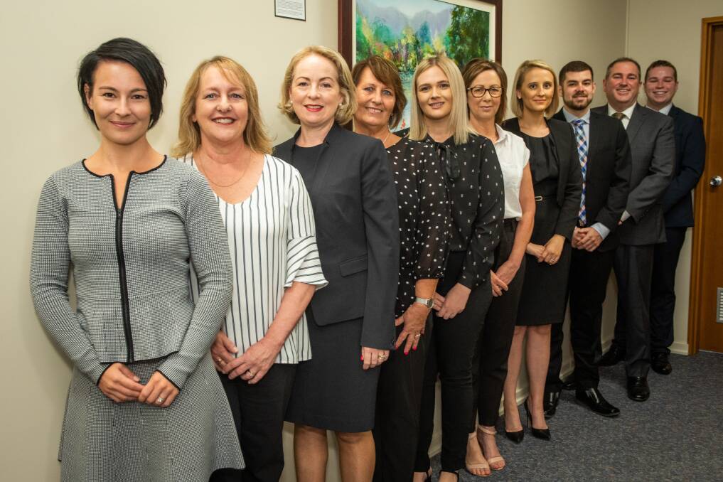 HERE TO HELP: The team at David Davidge Solicitors will be providing free legal aid to seperating families as part of a Rural Outreach clinic initiative in partnership with Legal Aid NSW. PHOTO: Supplied