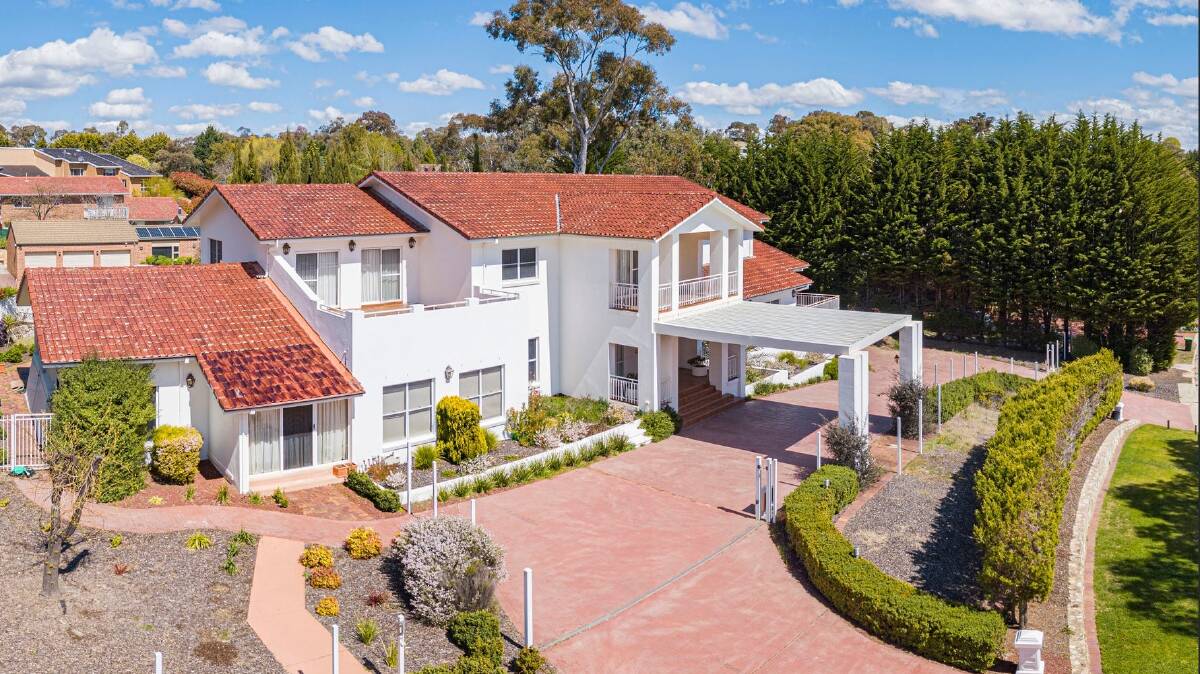 12 Bulwarra Close, O'Malley, with seven bedrooms and eight storage rooms, is up for sale. Picture: Civium Property Group