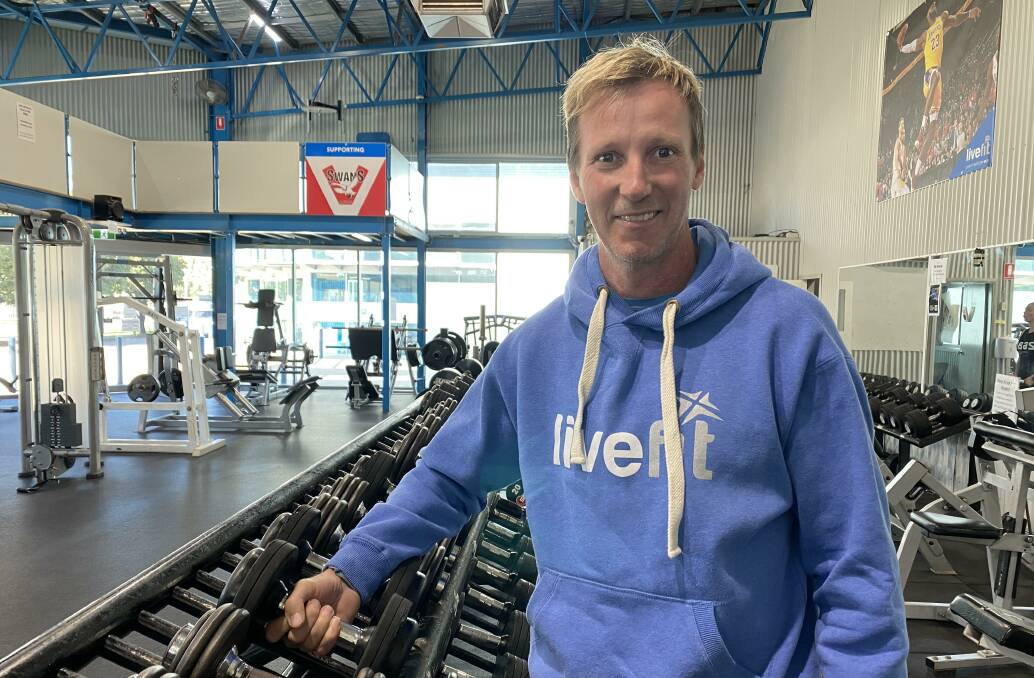 HEALTHY LIFESTYLE: LiveFit 24/7 owner Matthew Kenny says exercise can improve mental health and everyday performance. PHOTO: Vincent Dwyer