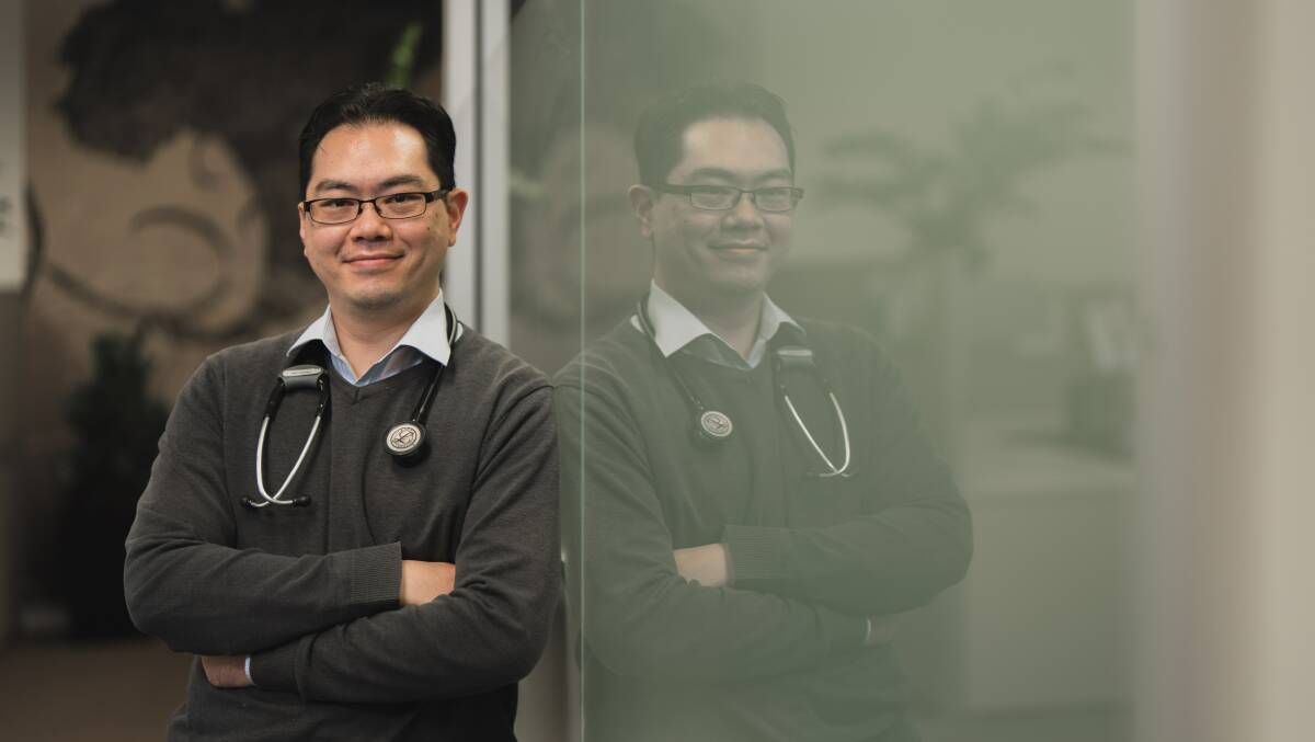 TRAINING: Dr Patrick Lam is one of 77 registrars currently undertaking GP training in the Murrumbidgee area. PHOTO: Contributed