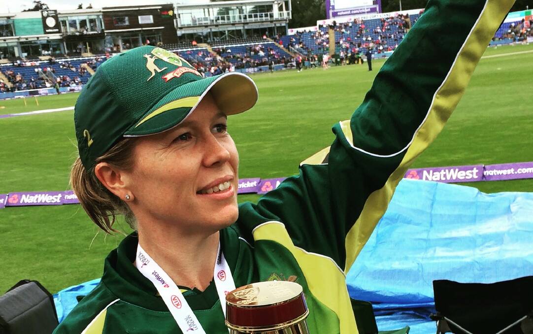 FAIR GAME: Alex Blackwell will discuss her new autobiography 'Fair Game' and storied cricketing career at Griffith City Library. PHOTO: Contributed