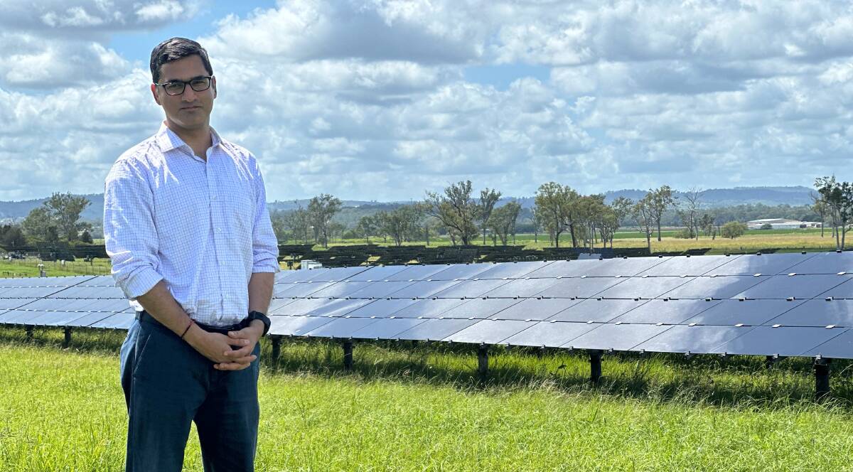 University of QLD Associate Professor Rahul Sharma is looking forward to using the technology at Darlington Point this year. Picture supplied