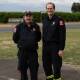 Firefighters James Brown and Gavin Wickenden, who have 40 years of service between them, have been appointed as Deputy Captains of Griffith Fire and Rescue. Picture supplied