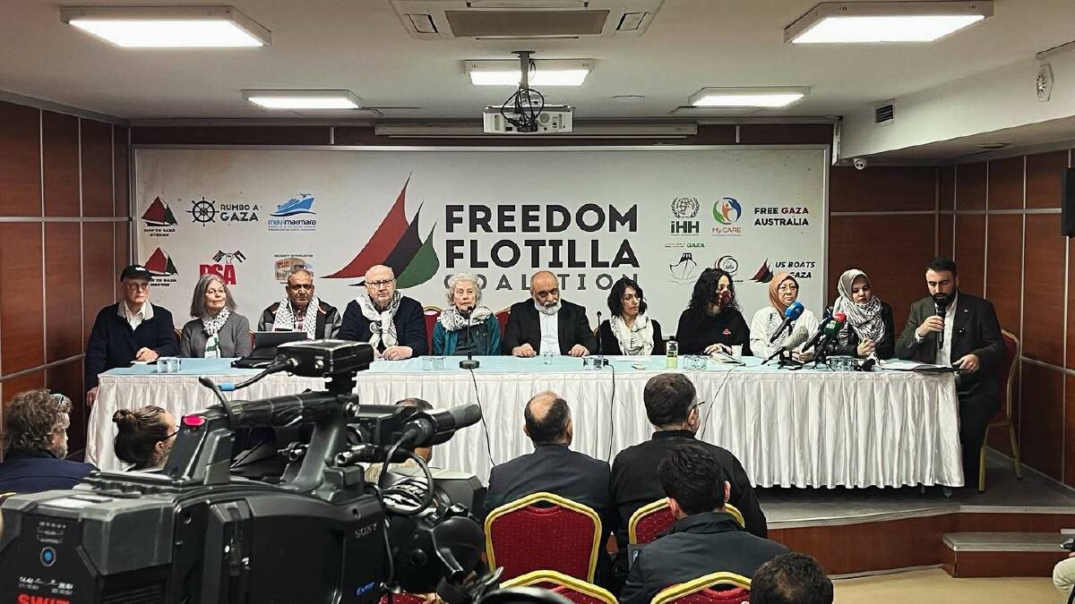 The Freedom Flotilla Coalition announced their plans to attempt to breach Israel's naval blockade, in February 2024. Picture: Instagram/@gazafreedomflotilla