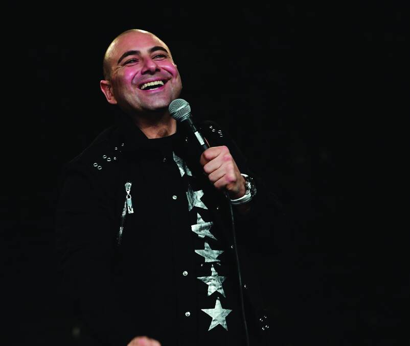 FUNNY MAN: Comedian Joe Avati grew up in Australia as the son of two Italian immigrants, and he came to see the funny side of it. PHOTO: Contributed