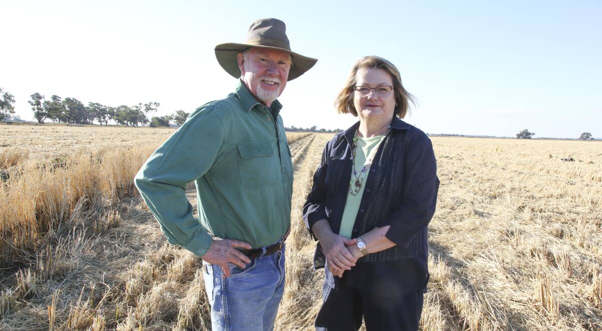 TAKING A STAND: Leeton's Barry and Gillian Kirkup are fighting the international slave trade. Picture: Contributed