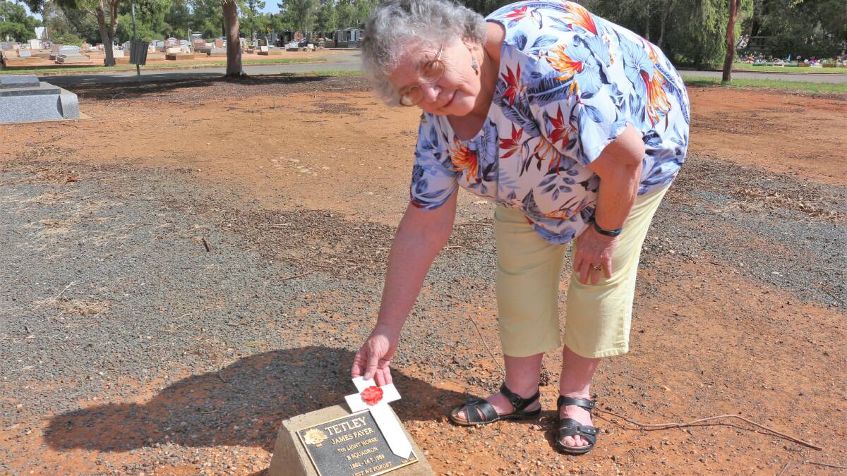 Marg Tucker keeps ex-servicemen's memories alive